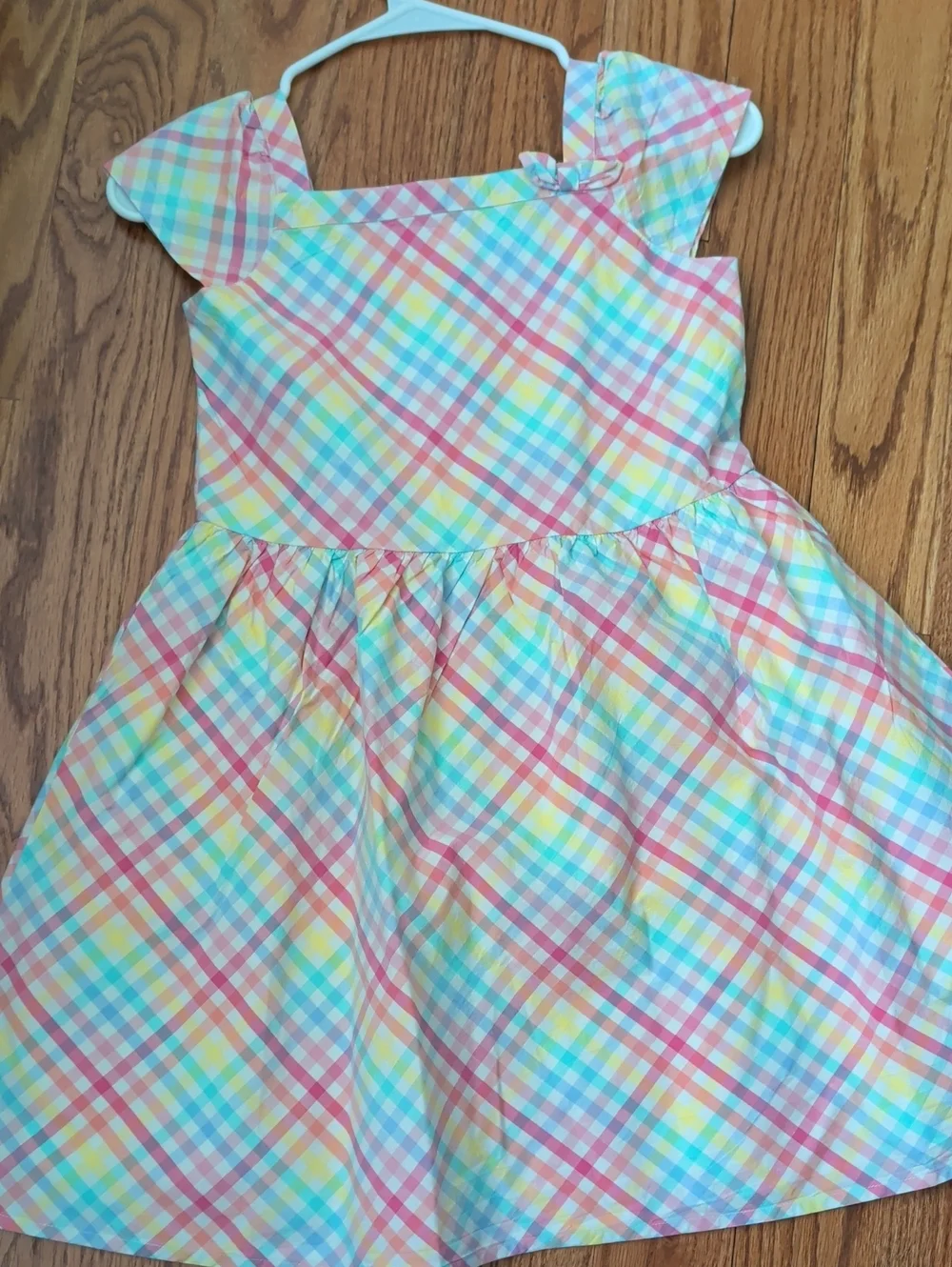 Gymboree Pastel Plaid Sundress in Pink, Yellow, Blue